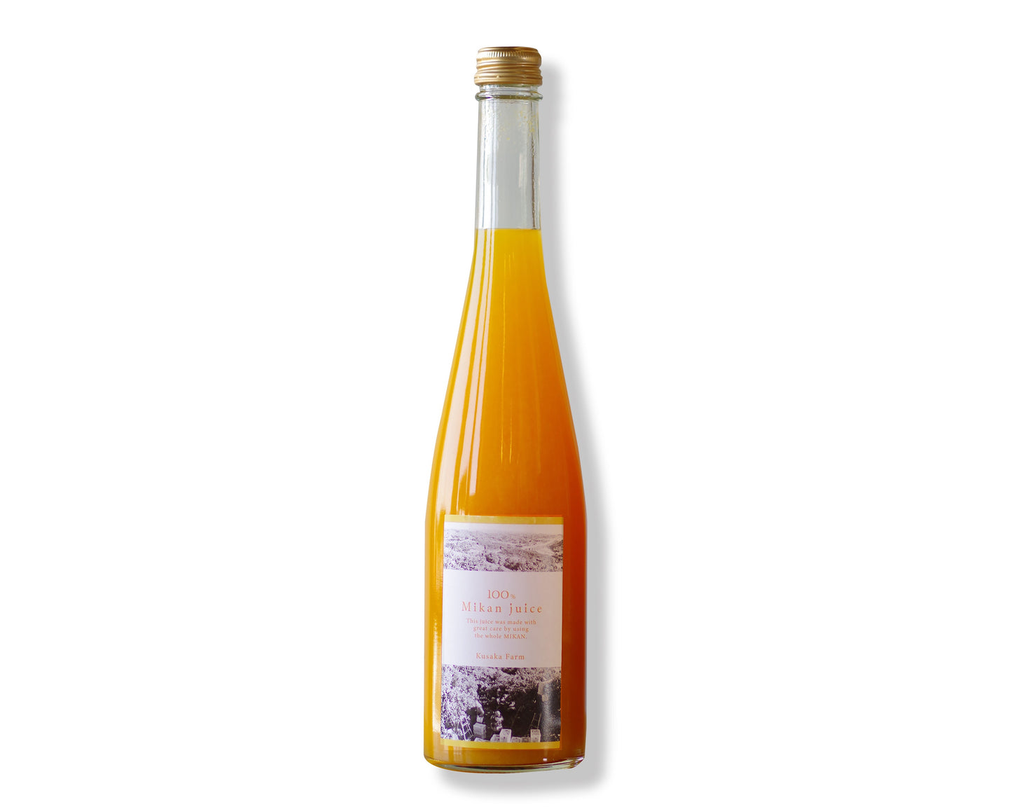 日下みかんストレートジュース 【瓶】500ml 1本